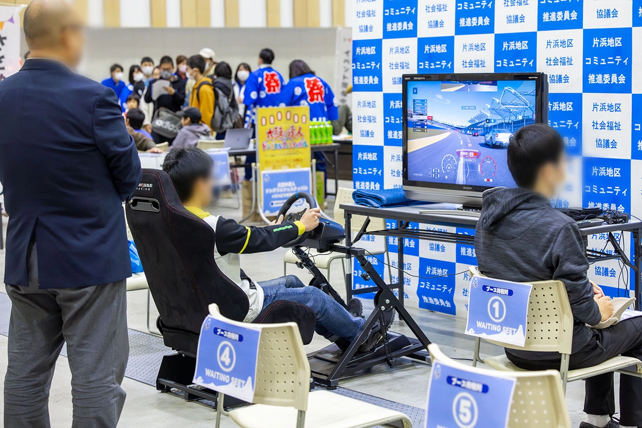 グランツーリスモ7 会場の様子