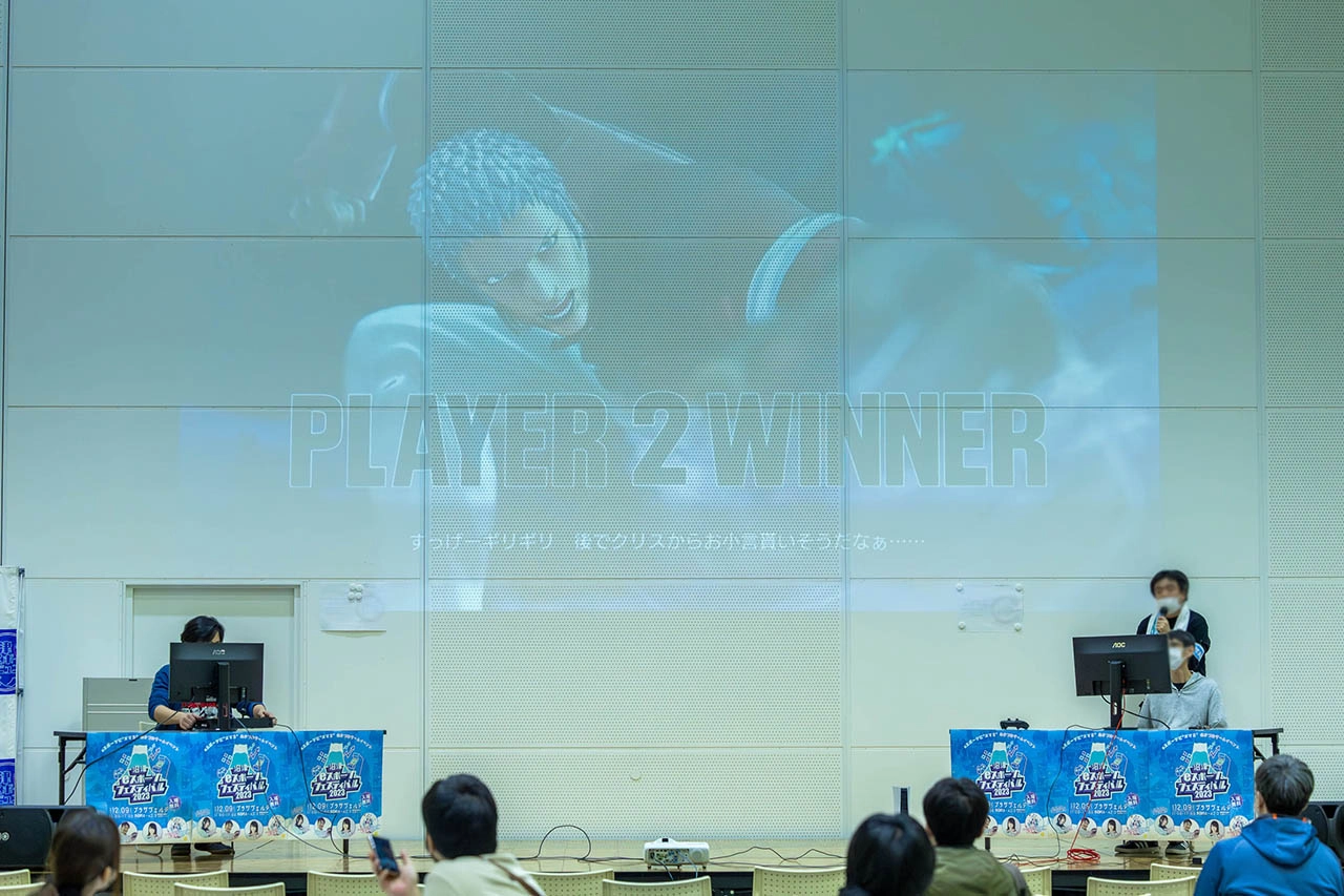 THE KING OF FIGHTERS XV 会場の様子
