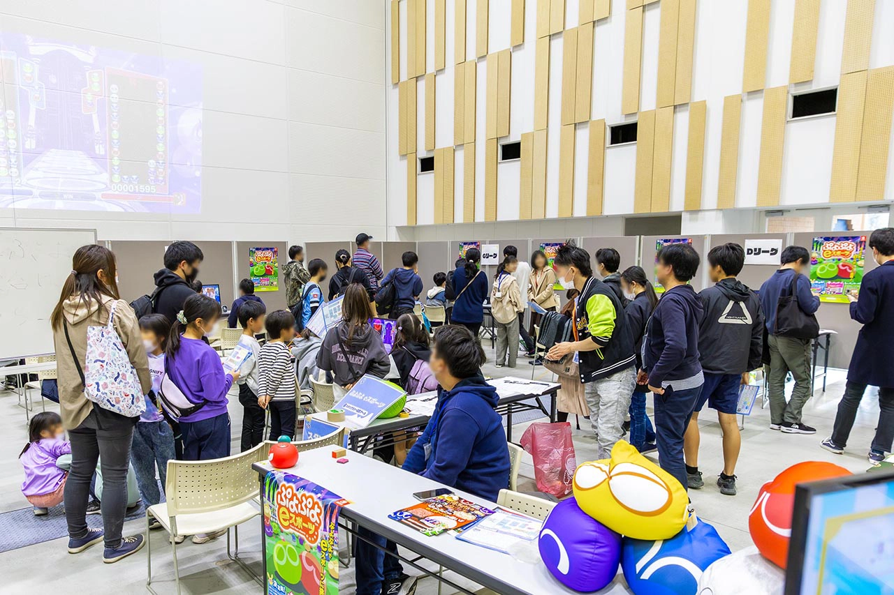 ぷよぷよeスポーツ 会場の様子