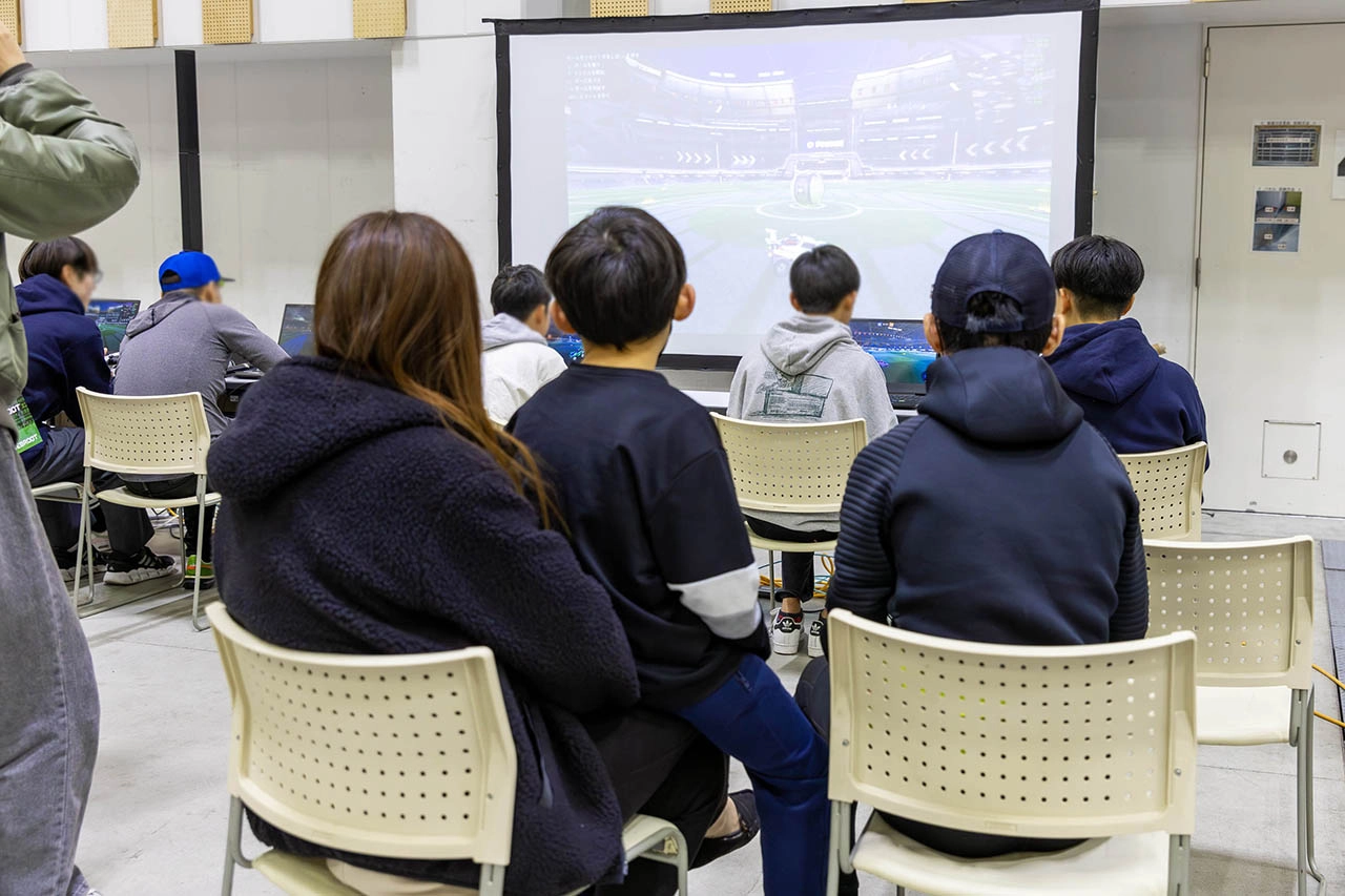 ロケットリーグ 会場の様子